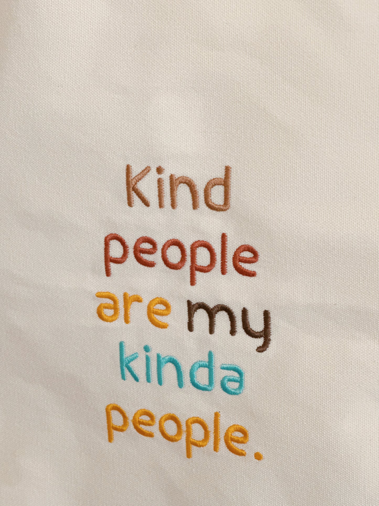 Tote bag (Small) | Kind people