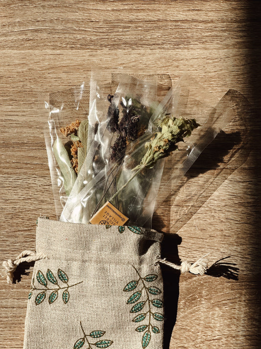 Small organic tea bags
