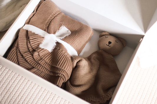 Wisal New born box (brown) | صندوق وصال للمواليد