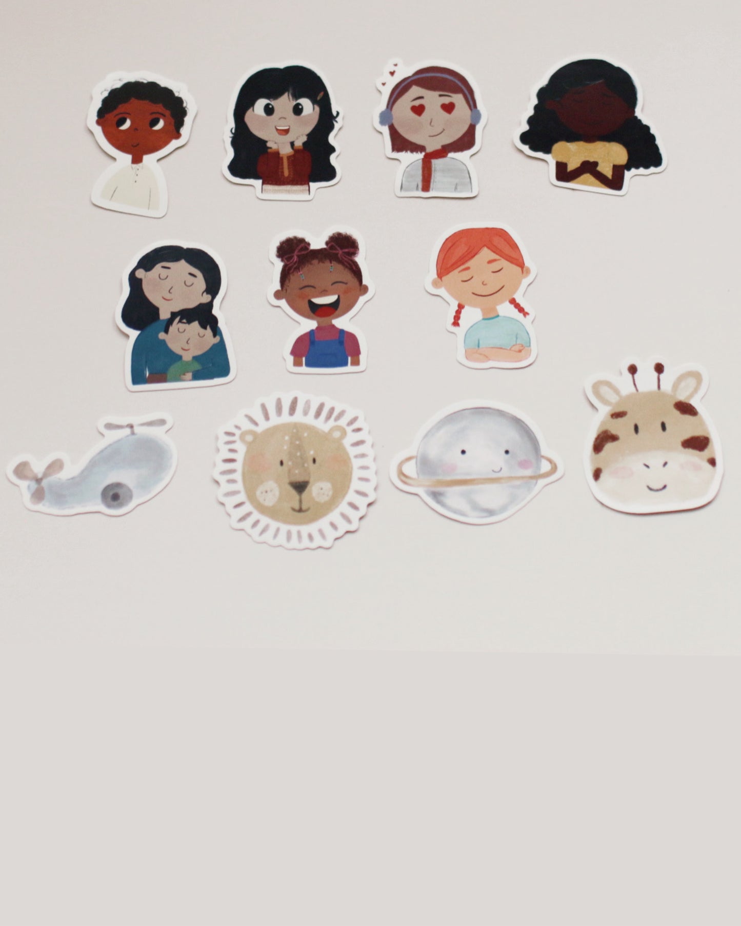 مُلصقات عالمي الصغير | children sticker pack