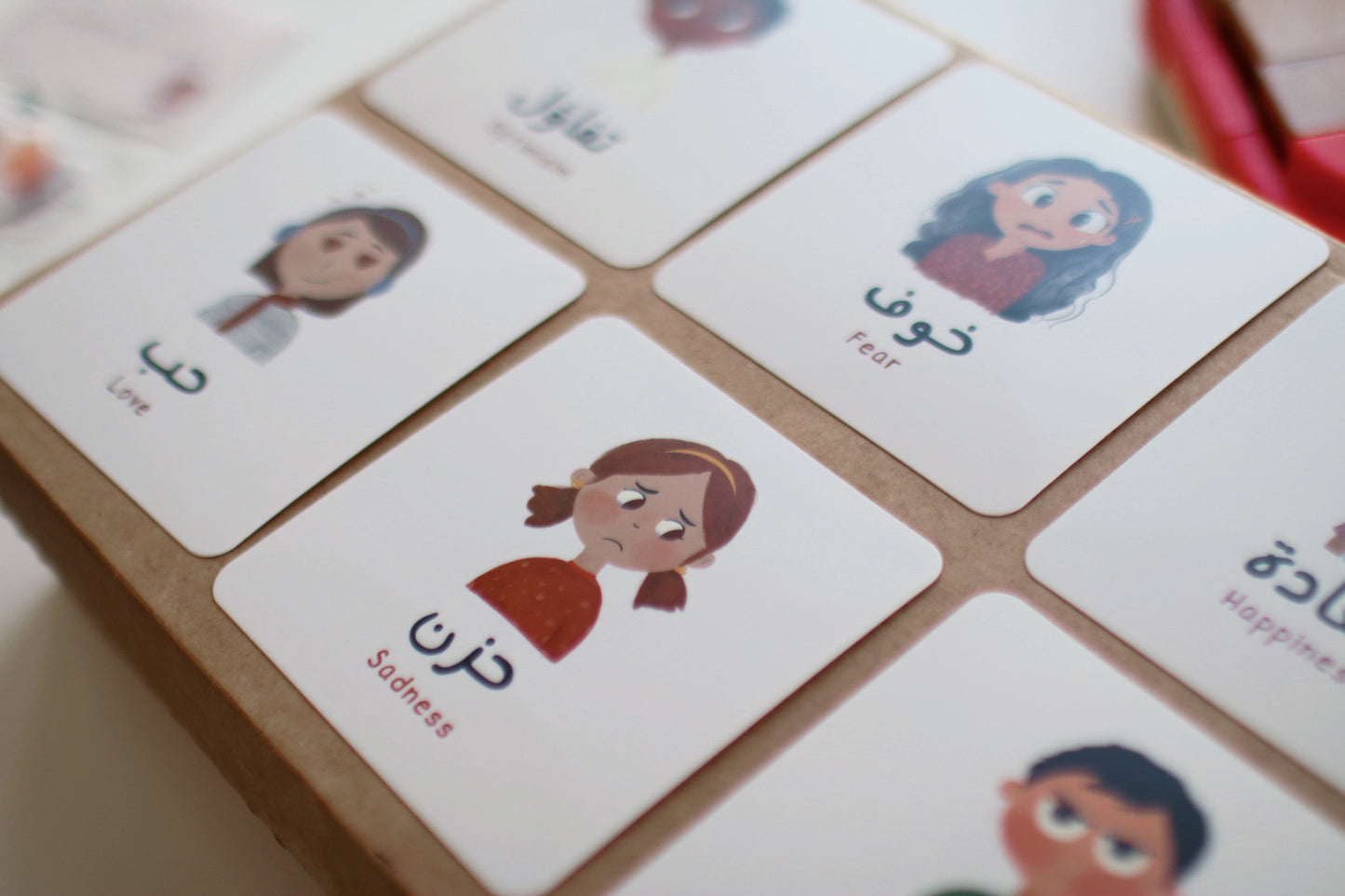 بطاقات عالمي و شعوري للأطفال | my world, my feelings children cards