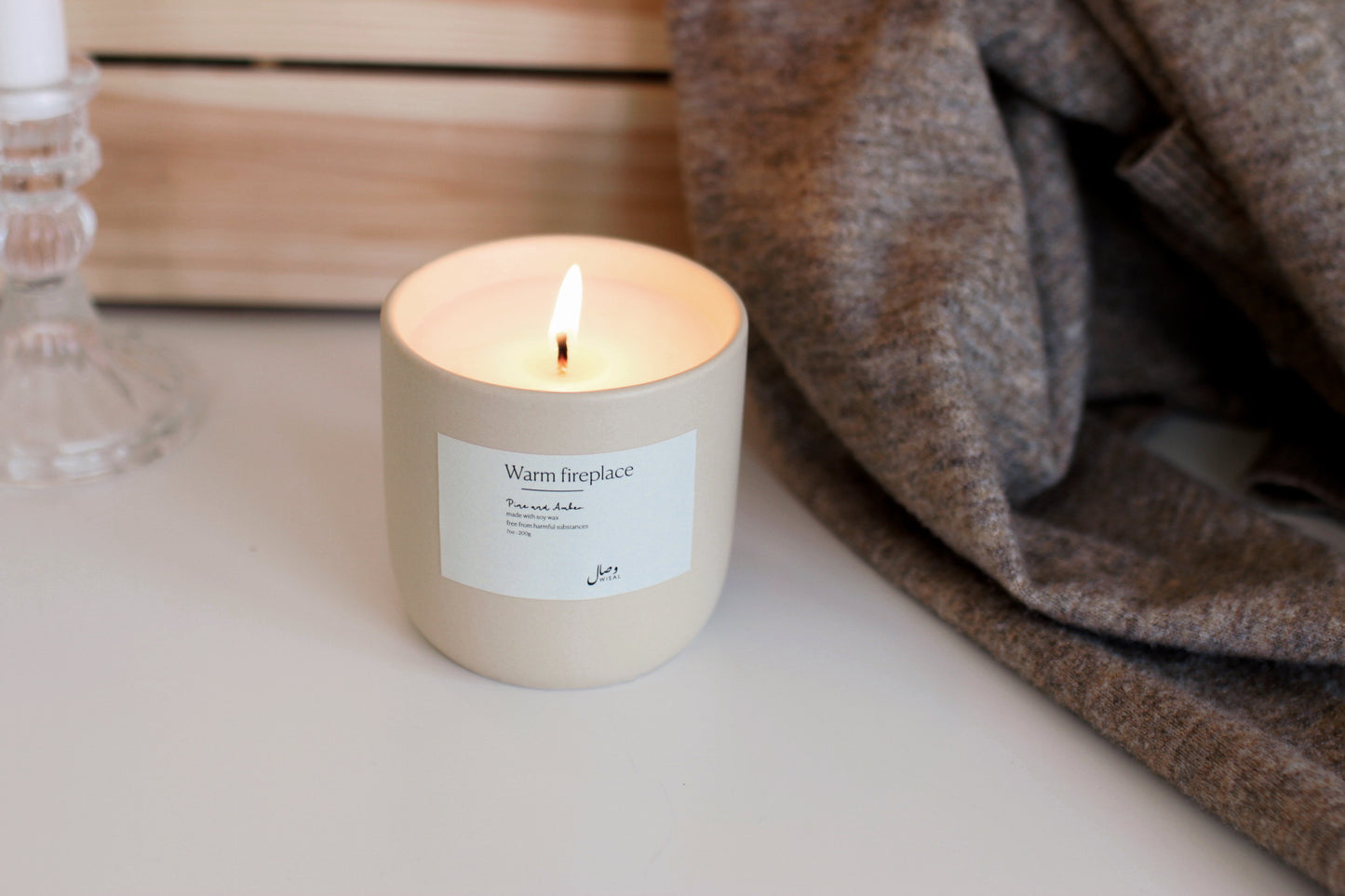 Set of 3 Candles | Soy-wax toxic free ￼