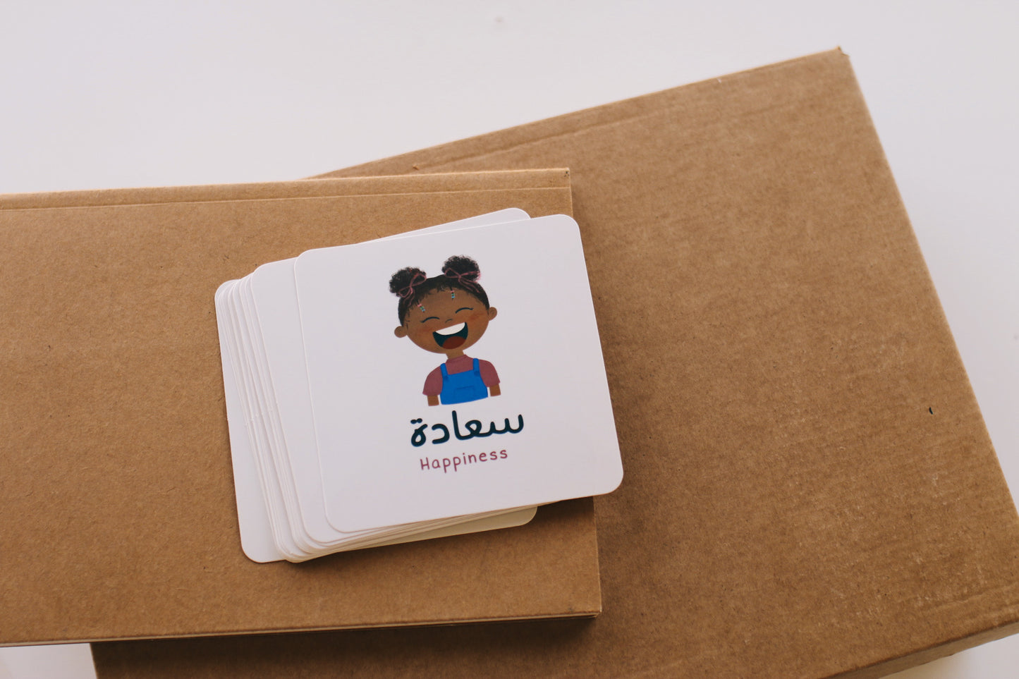 بطاقات عالمي و شعوري للأطفال | my world, my feelings children cards
